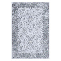 American Style SkyBlue Flower Room Mat Persian Style Printed Carpet Living Room Ethnic Rugs Bedroom Kitchen Rug Custom