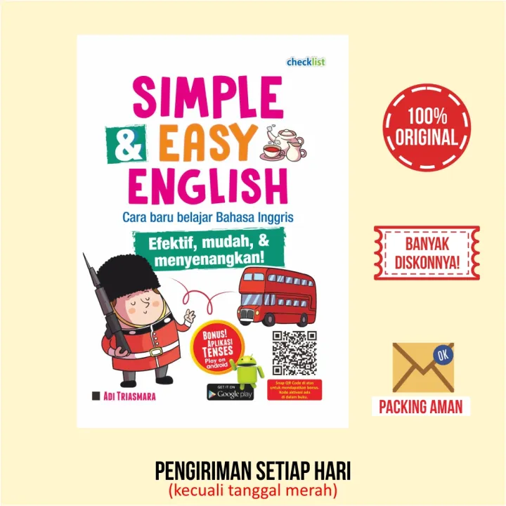 Buku Belajar Bahasa Inggris Simple & Easy English | Lazada Indonesia