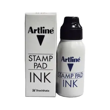 INK FOR STAMP PAD BLACK