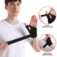 1pcs Thumb Wrist Brace Wraps Carpal Tunnel โรคข้ออักเสบ Tendonitis Sprain สายรัดข้อมือ Wrist Support Bandage Sports Gym Hand Protector-barmeewearzh