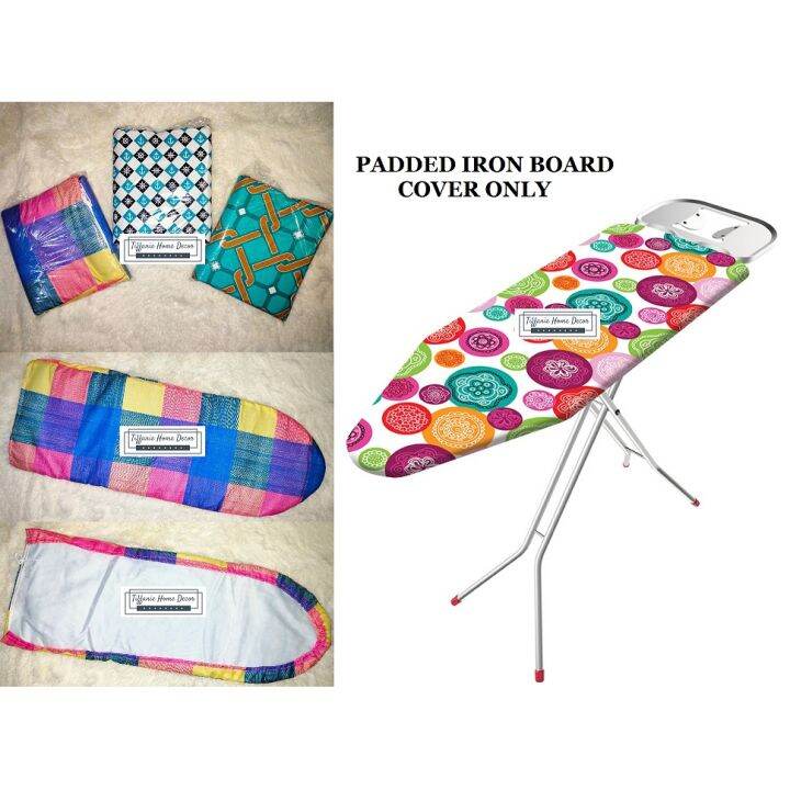 Iron Board Cover With Foam (12x32)(Random Design) Lazada PH