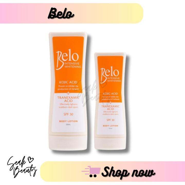 Belo Intensive Whitening Body Lotion 200mL + Free 100mL Lazada PH