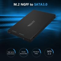 M.2แบบพกพา NGFF ไปยัง SATA USB3.0/2.0กล่อง HDD 2.5นิ้วพอร์ตอนุกรม SATA เอสเอสดีกล่องฮาร์ดดิสก์อะแดปเตอร์ Wadah HDD Eksternal โทรศัพท์มือถือ