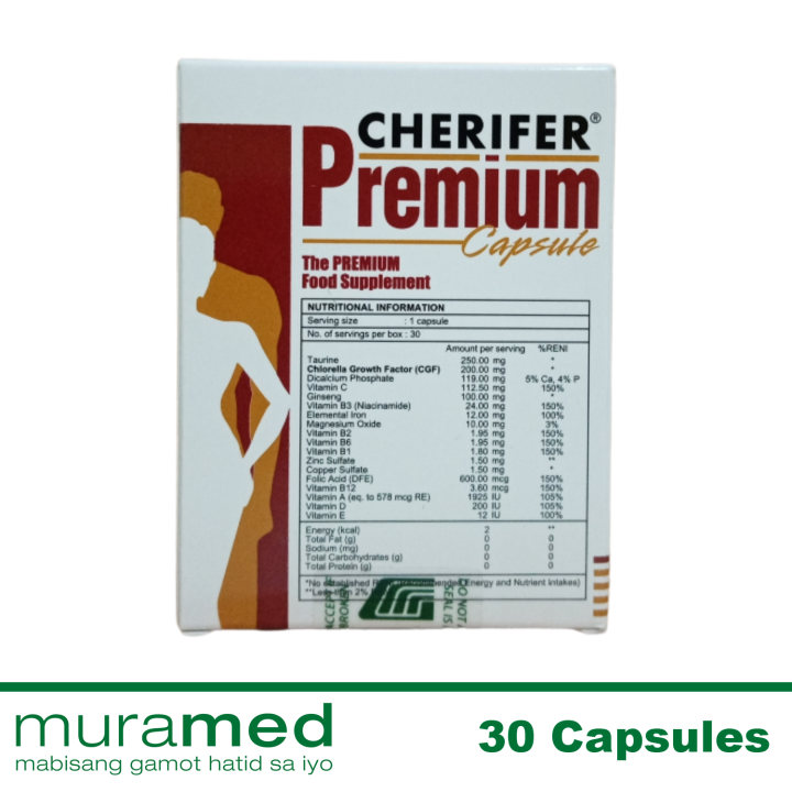 Cherifer Premium Capsule Lazada PH