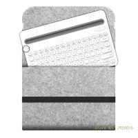 ☃┅◘ New Keyboard Sleeve Protective Storage Carrying Case Anti Shock Wool Felt Travel Bag For K380 K480 Wireless Keyboard