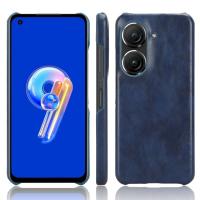 Hzsunsky พื้นผิวลิ้นจี่สำหรับ ASUS Zenfone 9เคสโทรศัพท์ฝาหลัง