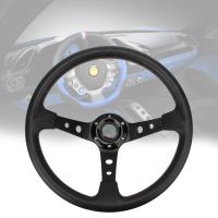 For Cars Racing PU Universal 14 inch Car Racing Steering Wheels Drifting Sport Steering Wheel