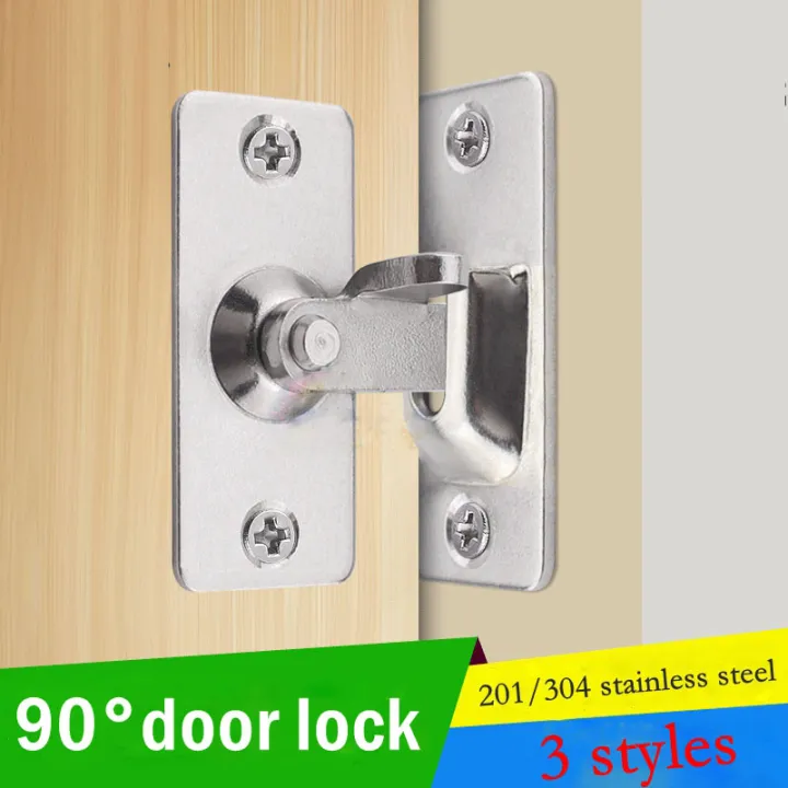 90°tower lock 201/304 stainless steel latch sliding door buckle room ...