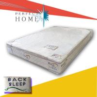 Perfect ที่นอนสปริงผ้านุ่มเสริม Pillow Top 1 ด้าน ขนาด 3.5 ฟุต รุ่น BACK SLEEP -3.5 F-04เเถมฟรี หมอนหนุนยางพารา 1 ใบ