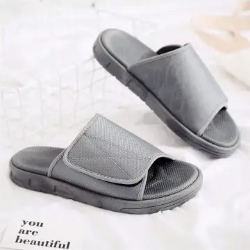 Open toe slippers for the online elderly