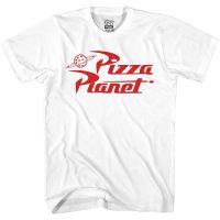 เรื่องของของเล่นเสื้อยืดถักฤดูร้อน Toy Story Pizza Planet Costume T-Shirt Toy Story Short sleeve T-shirts