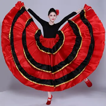 Váy Tây Ban Nha Flamenco Vàng Đỏ  Kim Khôi Shop Bán Và Cho Thuê Trang Phục  Các Loại Giá Rẻ Tại TPHCM