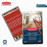 DERWENT ดินสอไม้ Drawing 12-24 สี (Drawing 12-24 colours) 1 ชุด