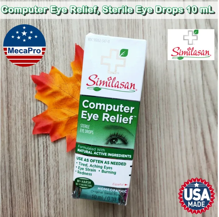 Computer Eye Relief Sterile Eye Drops 10 Ml Similasan Th