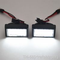 ◈ 2x For Benz ML W164 X164 Replace OEM: A4528200056 For Smart Roadster 452 SMD White Error Free Led License Plate Lights Lamps