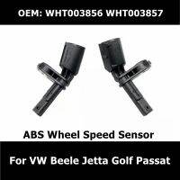 WHT003857 WHT003856 2Pcs รถอุปกรณ์เสริมเซ็นเซอร์ความเร็วล้อสำหรับ VW Beele Jetta Golf MK5 MK6 Passat ABS Sensor