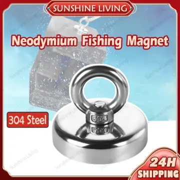 Neodymium Fishing Magnets Super Strong Magnet Heavy Duty Rare Earth Magnet  Hole