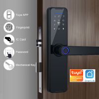 [hot]❣  Tuya Biometric Fingerprint Door Lock App Unlocking Keyless