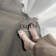 Giày Sandal bệt mũi tròn dây đá Cloud The Shoes