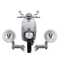 สำหรับ VESPA Primavera Sprint 150 GTS300 GTV รถจักรยานยนต์กระจกมองหลังสกูทเตอร์ CNC อลูมิเนียมด้านข้างกระจกมองหลัง