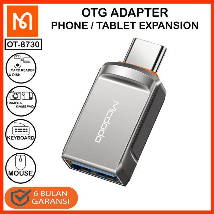 Mcdodo Ot Otg Adapter Usb A To Type C Data Transmission Lazada Indonesia