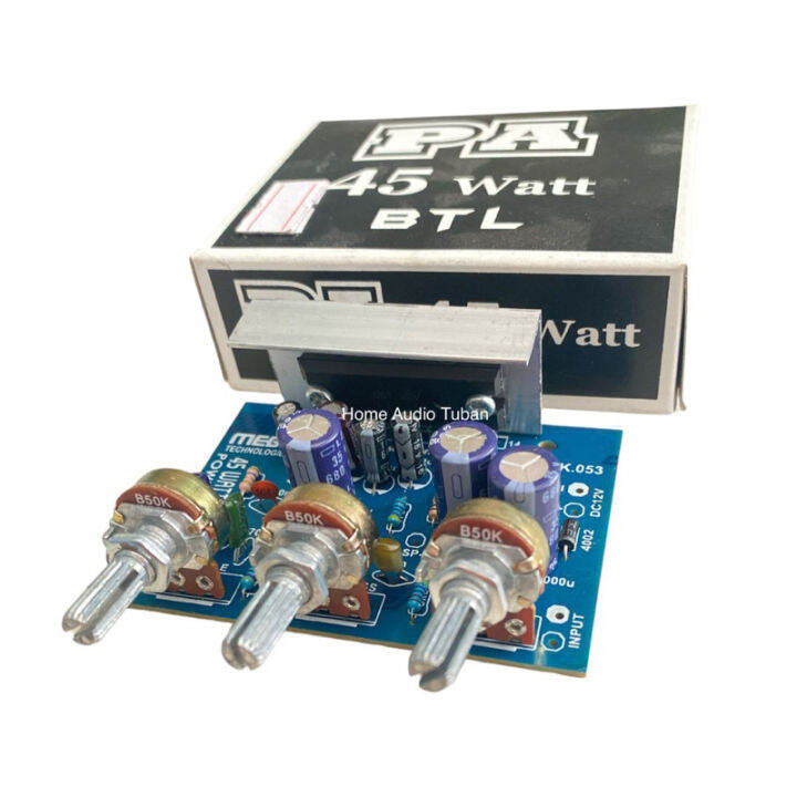 Kit Driver BTL 45 Watt Mega | prangkat audio profesional amplifier