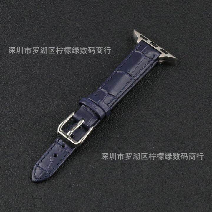 hot-sale-suitable-for-s7-waist-watch-strap-watch7654321-generation-crocodile-leather-bamboo