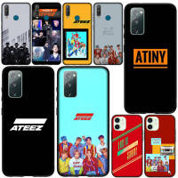 อ่อนนุ่ม Coque L180 MA9 ATEEZ HongJoong เคสโทรศัพท์ ซิลิโคน หรับ OPPO A17 A15 A16 A3S A5 A9 A7 A5S A37 Neo 9 A83 A1 A92 A72 A52 F5 F7 F9 A7X A54 A12 A15S A56 A55 F11 Pro A16S A94 4G A95 A39 A57 A53S A17K ปก Phone Casing