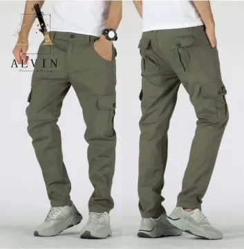 ALVIN# Korean Cargo Jogger Pants Trending Jogger Pants For Men and