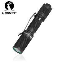 EDC Flashlight Keychain Outdoor Lighting IP68 Waterproof High-Power LED Torch Everyday Carry 110 Lumens Hiking Camping TOOL AAA Rechargeable  Flashlig