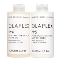 Olaplex BOND MAINTENANCE  N4+N5 (Set) Shampoo &amp; Conditioner สำหรับผมเสียมาก ผมผ่านการทำเคมี ปราศจากพาราเบน ซัลเฟต ไม่ทำลายสีผม