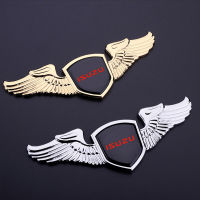 For Isuzu Metal Wings Sticker Car Wing Emblem Badge Front Logo Badge Car Front Cover Nameplate Decoration