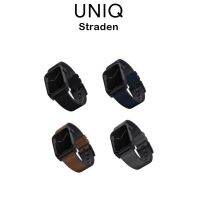 Uniq Straden Waterproof Leather Hybrid สายนาฬิกาหนังเกรดพรีเมี่ยม สายสำหรับ Watch 42/44/45mm (ของแท้100%)