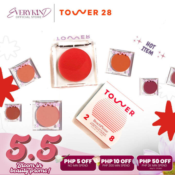 Tower 28 BeachPlease Luminous Tinted Balm | Lazada PH