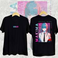 YT Chainsaw Man - Makima Anime T-Shirt Unisex Short Sleeve Tops Casual 3D Printed Graphic Tee Shirt Plus Size TY