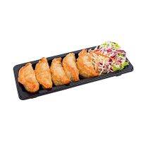 เอโร่ ถาดใส่ซูชิพร้อมฝา แพ็ค 25 ชิ้น : aro Sushi Tray with Clear Cover x 25 Sets