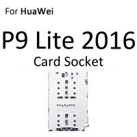 ที่ใส่ซิมการ์ดช่องเสียบถาดช่องเสียบเครื่องอ่านช่อง Adapter Micro Sd สำหรับ Huawei P9 P8 Lite