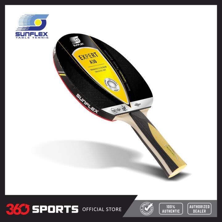 Sunflex Expert A30 ITTF Approved Ergo Grip Anatomic Handle Table Tennis