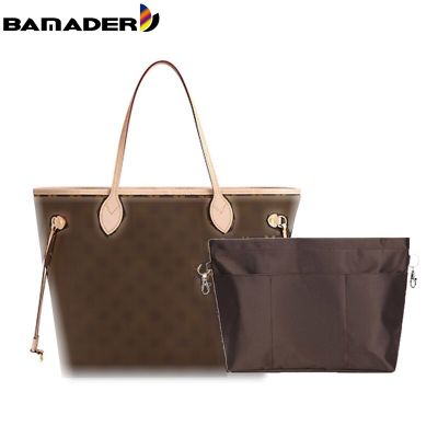 L Brand Bag Liner V Detachable Zip Pocket Tote Organizer Insert Storage Bag Ladies Handbags Cosmetic Bags Detachable Bag Liner