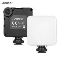 Andoer KM-72A Mini RGBหรี่แสงได้LEDแฟลชวิดีโอ6WสีเติมBuilt-In 2000MAhแบตเตอรี่ที่มีขาตั้งกล้องเย็นรองเท้าType-Cชาร์จพอร์ตสำหรับVlogging