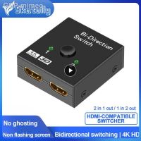 เหม่ง Mimeo Adaptador Portátil Do Divisor Conector Interruptor 2 Em 1 Conversor De Saída 4K 60Hz 2X2 2X1 Kvm Bi-Sentido