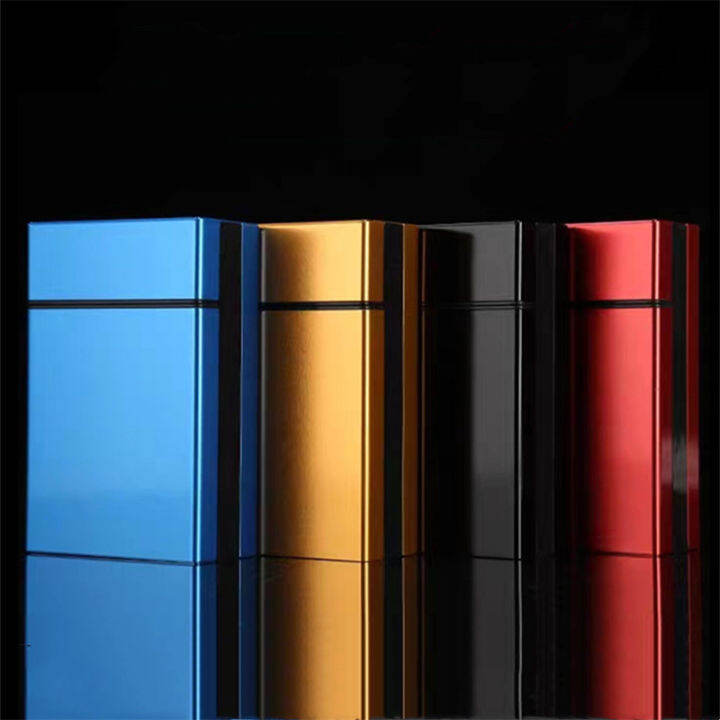 Men's Ciggarrette Lighter Case Travel Metal Smke Box Holder Lazada PH