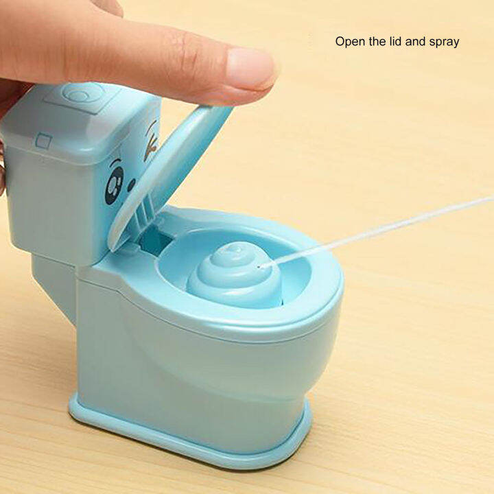 MUFWP Store Mini Water Jet Water Jet Toilet Tricky Toilet Spoof Tricky Toys Children's Toilet