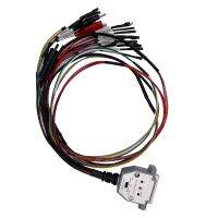 3 LED LIGHTS with Switch Boot Bench Cable DB25 for SM2 PRO+ J2534 VCI Read Write ECU BATT VCC KLINE CAN-L