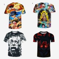 2023 Customized Fashion Factory 3D Print Anime 9527 Graphic Tees Monkey·D·Luffy Men T-shirt  Short Sleeve Casual，Contact the seller for personalized customization