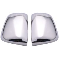 ABS Chrome Side Mirror Decorative Covers Trims for Mitsubishi Pajero 2007-2019