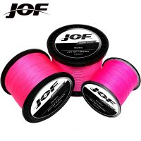 JOF 4เส้น PE 100ม.-1000ม. เอ็นตกปลาสายถัก10-80LB เอ็นตกปลา Senar Pancing PE เรียบสำหรับการตกปลาน้ำเค็ม0.11มม.-0.50มม.