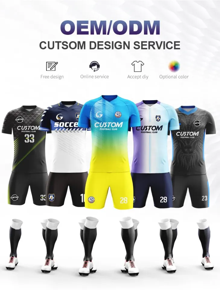 Source Wholesale Custom Cheap Sublimation Adults Soccer Uniforms 100%  Polyester Soccer Jerseys Breathable Football Jersey Sets For Men on  m.