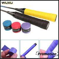 WUXU 10pcs 1m ข้น Windings กว่าจักรยานจับ สำหรับไม้แบดมินตันไม้เบสบอล แถบกันลื่น ดูดซับเหงื่อ เทปจับ คันเบ็ด Sweatband