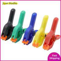 JIYAN2866 1Pc/10Pcs ไนล่อนสลับ สปริงหนีบ พลาสติกทำจากพลาสติก เครื่องมืองานไม้ ที่หนีบไม้ ของใหม่ 2นิ้วค่ะ ที่หนีบมือ ปลอกรัดตรึงงานไม้